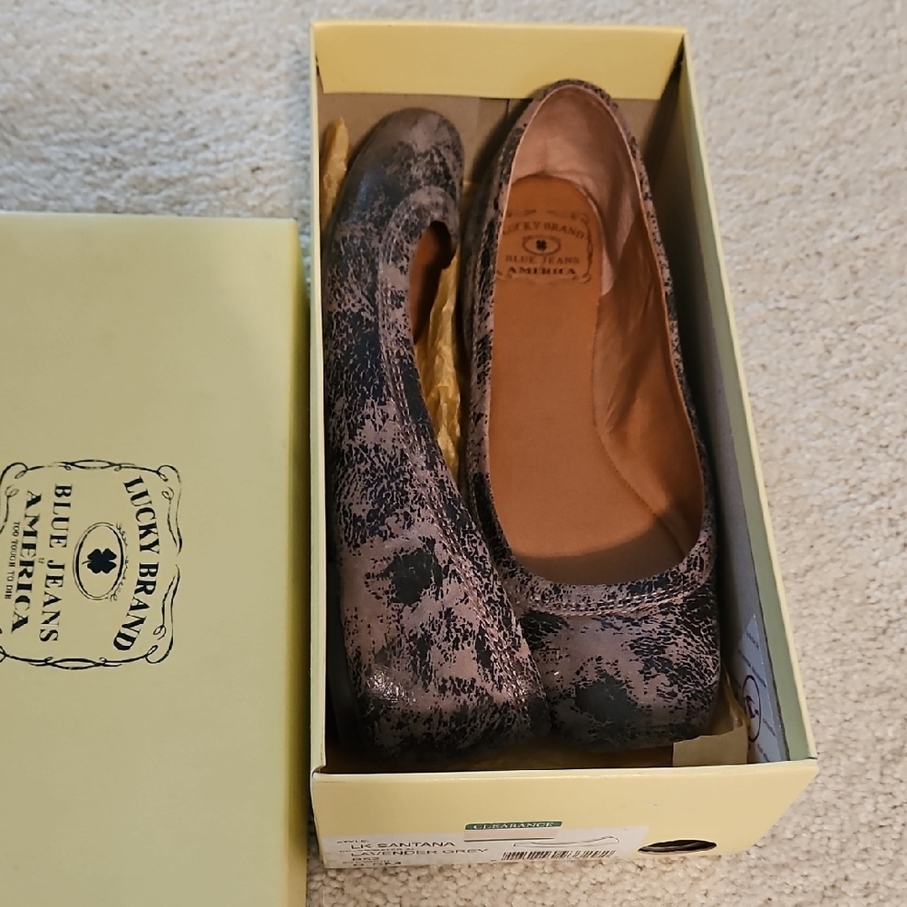 Lucky Brand Black Loafers Classic Flats